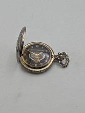 VTG ENGRAVED HARLEY DAVIDSON POCKET WATCH-AWESOME DETAIL AND SUBJECT-UNTESTED picture