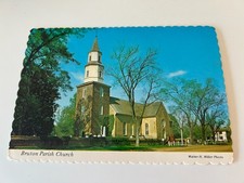 Bruton Parish Church Williamsburg Virginia Continental Postcard picture