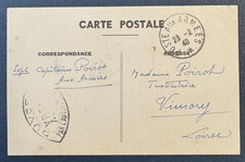 WW2 - Postcard With Stamp Opened By The Military Authority / 1940 / Text picture