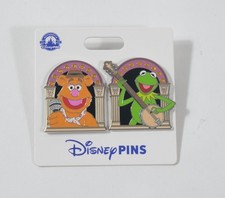 2023 Disney Parks The Muppets Kermit & Fozzie Bear 2 Pin Set NEW picture
