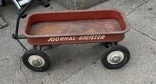 Vintage State Journal Register Newspaper Advertising Wagon Hamilton Steel Co picture