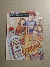 1997- Gordon's WildBerry Flavored Vodka- Pour the Boar-Print/AD Classic picture
