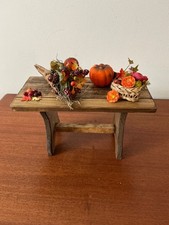 Beautiful Thanksgiving Table Accessory for Byers Choice - Great w/Thanksgiving picture