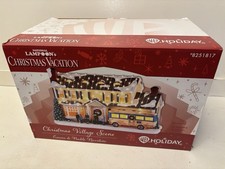 WB Holiday Lighted Ceramic Christmas Vacation Village House Clark Griswold Lowes picture