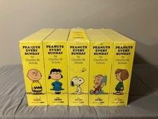 Fantagraphics PEANUTS EVERY SUNDAY Box Set Complete SEALED 1 2 3 4 5 6 7 8 9 10 picture