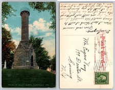 Vintage Postcard Tower at Mount Albion Albion NY New York Postmarked 1910s picture
