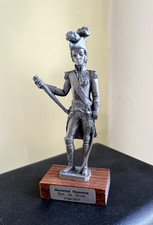 Vintage French Pewter Figure - Maréchal Masséna, Duc de Rivoli - 1980s original picture