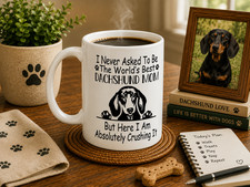 Dachshund Dog,Wiener Dog,Doxie,Christmas gift,Bassotto,Sausage,Cup,Daschund,Mugs picture