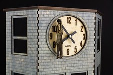 Harold Lloyd Hanging Man Back to the Future Clock picture
