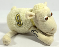 Serta Toy Plush Sheep Lamb #9, Curto Toys 2000 Vintage Tags Mint Green Eyes picture