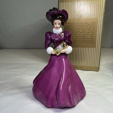 1997 Hallmark Barbie Limited Edition Porcelain Holiday Traditions Figurine picture
