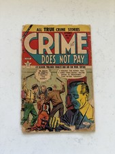 Crime Does Not Pay #127 - Lev Gleason True Stories 1953 GOLDEN AGE Low Grade picture