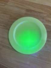 McKee Custard Glass Canister Lid  Custard Glows Lid Only picture