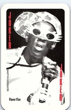 1992 NME Flavor Flav Pop Rock Trading Card New Musical Express picture