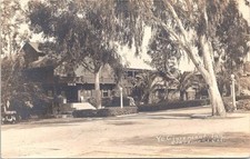 RPPC Claremont CA Exterior view of Ye Claremont Inn Hotel early 1900s picture