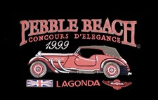 1999 Pebble Beach Concours Jacket 1937 LAGONDA LG45 RAPIDE Men's 2XL NEW SUPERB picture