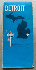 1967 Standard Oil Division - Detroit, Michigan Road Map picture