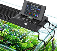18W Smart Aquarium LED Light with Water Monitor for 12-18 Inch Tanks | Auto Lift picture