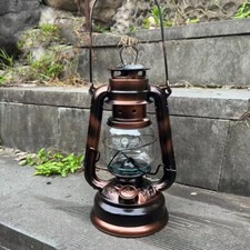 FIREHAND FEUERHAND HURRICANE GALVANIZED #276 STORM BRONZE LANTERN FOR CAMPING picture