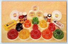 Jaxon Mush Gelartin Salads Lee Jax Kitchens Dayton Ohio OH Advertising Postcard picture