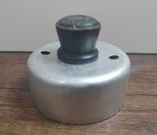 VTG Aluminum Biscuit Cutter W/Black Plastic Knob 2” Diameter A15 picture