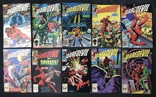 DAREDEVIL Lot Run of 10 Comics 201-210: #201,202,203,204,205,206,207,208,209,210 picture