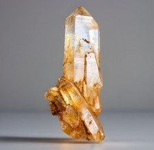 “Golden Sentinel” Ganesh Himalayan Iron Oxide Akashic Striations Quartz Crystal picture