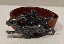 Pewter Belt Buckle 5