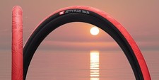Irc Tire Jetty Plus Bicycle Tires ?190210 Sunset Red 700 x 32C 290g picture