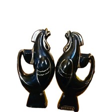 Garnier Black Rooster Decanter Set of 2 picture