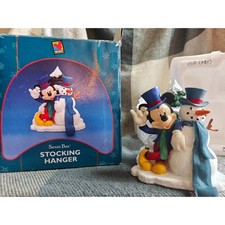 Vintage 1996 Mickey Mouse & Snowman Disney 