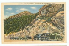 WHITEFACE MTN, NEW YORK-SUMMIT-#124LP-LINEN-CARS-PM1939-(NY-W) picture