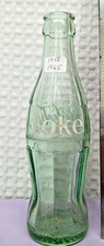 VINTAGE 1958 1965 COCA COLA 6 OUNCE BOTTLE COATESVILLE PA GREEN  picture