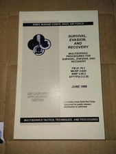 FM 21-76-1 Multiservice Procedures for Survival, Evasion & Recovery June 1999 picture