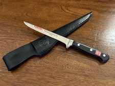 VINTAGE Wusthof Classic Flexibel 4603/16 cm Boning Knife w/ Sheath picture