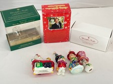 Set of 4 Christopher Radko Christmas Ornament picture