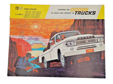 1960 Dodge POWER WAGON Truck Brochure: PickUp, W300,Town Wagon,W500,WM300, picture