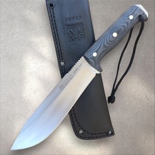 Joker Nomad 6.5 Fixed Knife 6¾″ Full Tang Bohler N695 Steel Blade Micarta Handle picture
