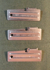 3 QTY P51 P-38 P-51 MILITARY US SHELBY CO. CAN OPENER STAINLESS STEEL CAMPING picture