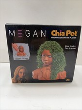 MEGAN CHIA PET DECORATIVE PLANTER DOLL FIGURE M3GN THE MOVIE BRAND NEW picture