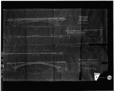 20. Photocopy of bridge drawing. Original in possession of Scranton City picture