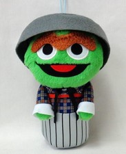 SHINee x Sesame Street Temin x Oscar Large Mascot Keychain Strap 14cm FURYU picture