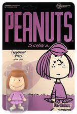 Peanuts Reaction Wave 2 Peppermint Patty Action Figure 10 CM Super7 Kak picture