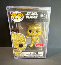 Funko Pop Star Wars C-3PO #64 Bobble-Head Target Exclusive w/ Case picture