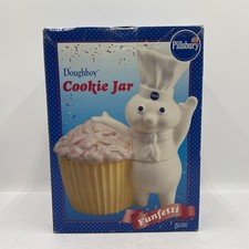 PILLSBURY DOUGHBOY Cookie Jar Funfetti 2001 Benjamin & Medwin (VD) picture