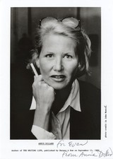 ANNIE DILLARD - AUTOGRAPHED INSCRIBED PHOTOGRAPH picture