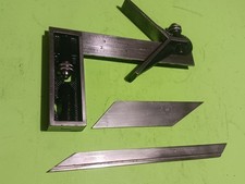 Vintage Rare Starrett No. 13 Double Square & Center Head 6