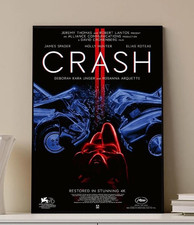 Crash 1996 Movie Matte Paper Poster Cult Classic Film Aesthetics Wall Art  24x36 picture