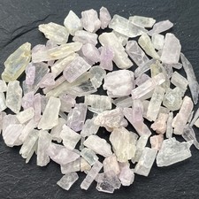 Kunzite Rough Raw Crystals (By The Ounce Or Pound)(UV Reactive) Genuine Mineral picture