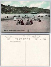 Bellevue Kentucky QUEEN CITY BEACH & STEAMSHIPS ON CINCINNATI SIDE Postcard U132 picture